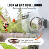 Retractable Hose Reel Water Hose Reel 65'x5/8" 180° Swivel Wall-Mounted